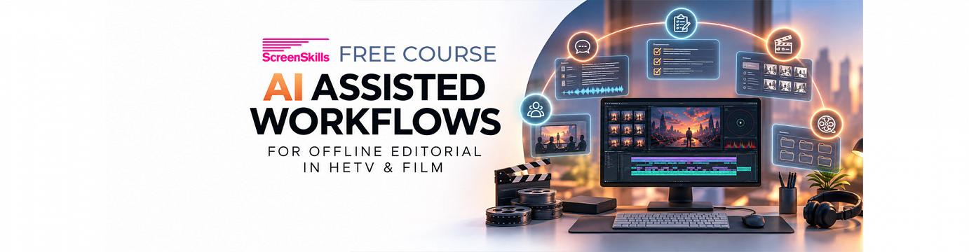 ScreenSkills AI Assisted Workflows for Offline Editorial in HETV & Film