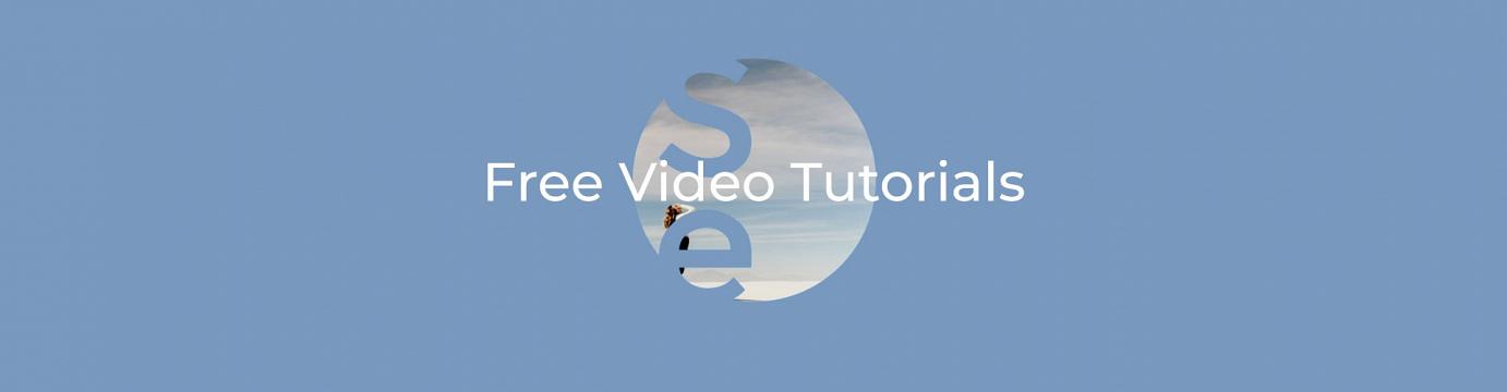 Free video tutorials